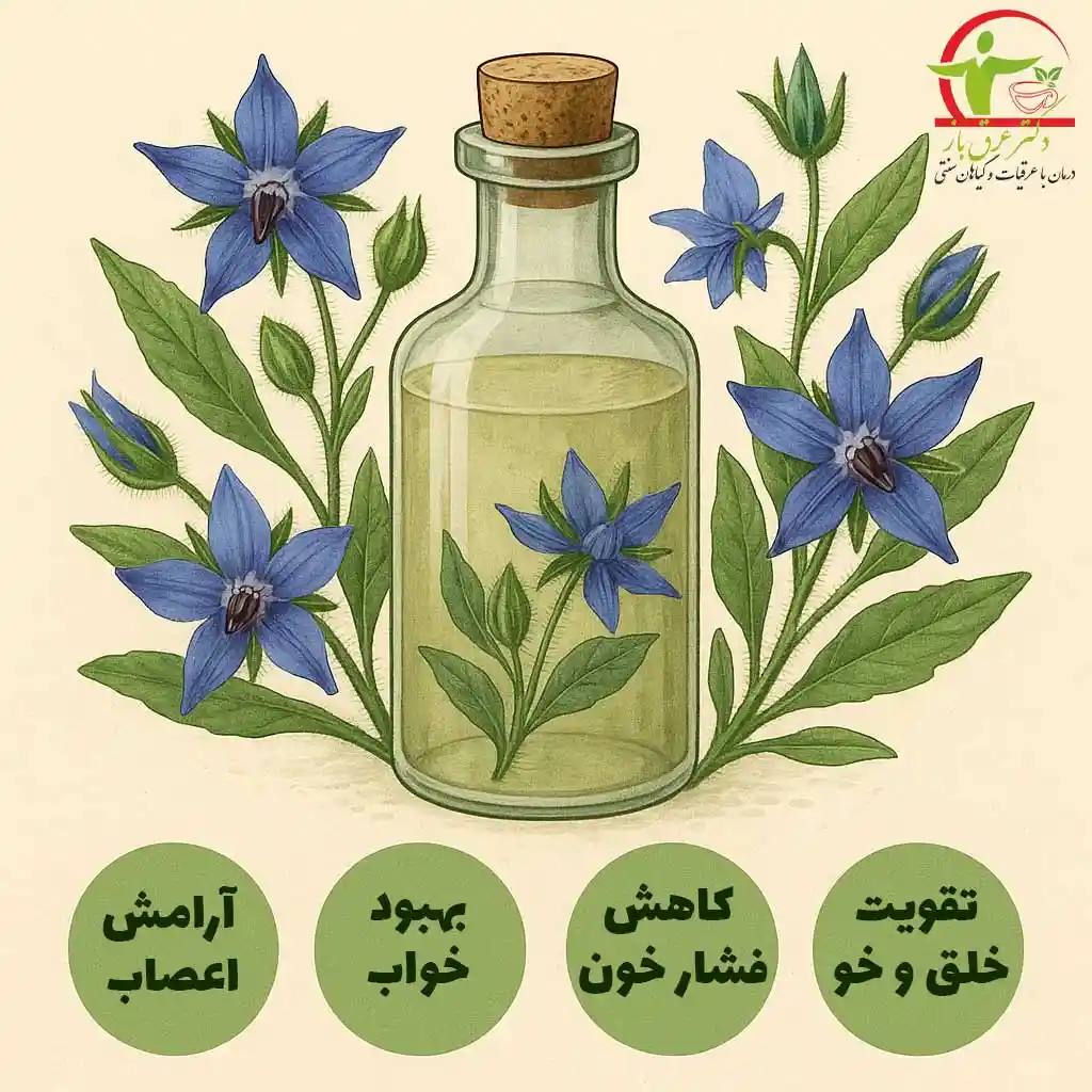 مهم‌ترین-خواص-درمانی-عرق-گل-گاوزبان
